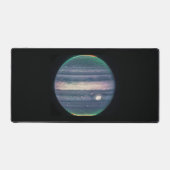 赤外の惑星ジュピターのJWST画像 デスクマット (正面)