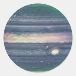 赤外の惑星ジュピターのJWST画像 ラウンドシール