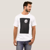 赤外線で見た月。 Tシャツ (正面フル)