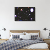 赤外線と可視光の深いビューの組み合わせG キャンバスプリント (インサイチュ (寝室))