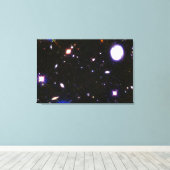 赤外線と可視光の深いビューの組み合わせG キャンバスプリント (インサイチュ (ウッドフロア))