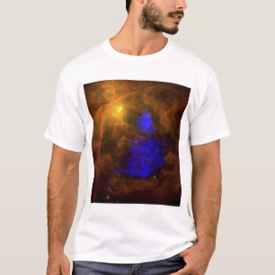 赤外線のオリオンの星雲 Tシャツ