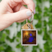 赤外線のオリオン星雲 キーホルダー (手)