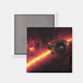 赤外線の空に対してスピッツァーを見る2 マグネット (正面/裏面)