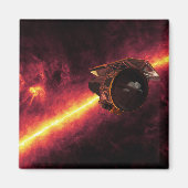 赤外線の空に対してスピッツァーを見る2 マグネット (正面)