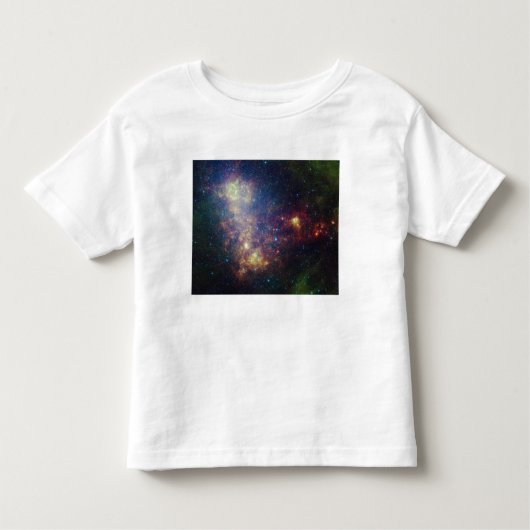 赤外線ポートレートは星と塵を明らかにする トドラーTシャツ (正面)