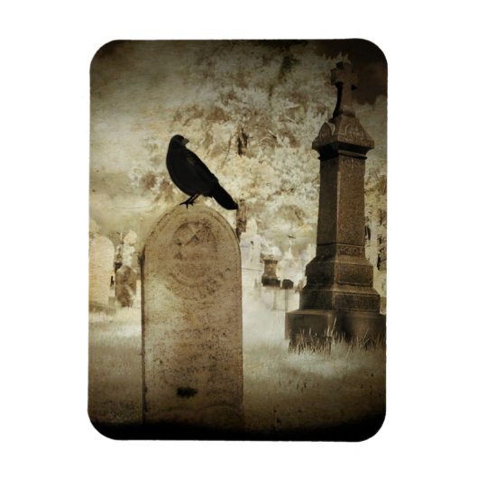 赤外線墓地 マグネット (縦)