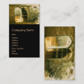 赤外線妖精の庭のドア 名刺 (正面/裏面)