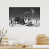 赤外線油井戸 ポスター (キッチン)