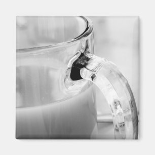 赤外線, モノクロ, カップ, グラス, コーヒー, マグネット