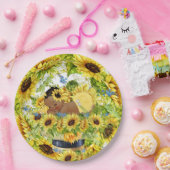 赤大切ちゃんシャワー又は誕生日 ペーパープレート (パーティー)