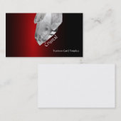 赤大水晶岩 名刺 (正面/裏面)