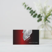 赤大水晶岩 名刺 (スタンド正面)