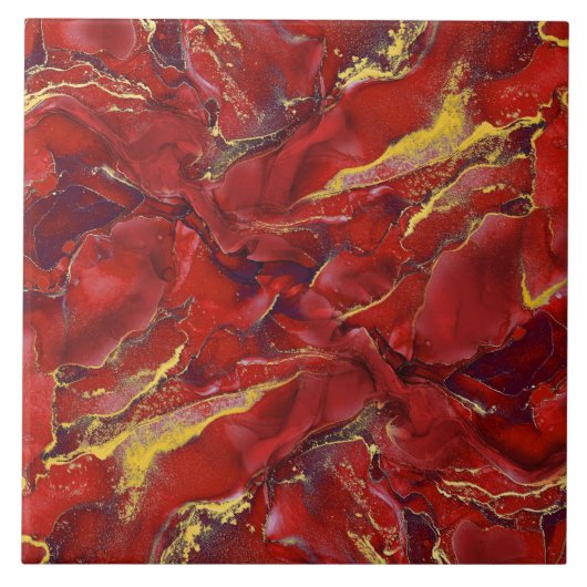 赤大理石 タイル (正面)