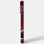 赤大理石 Case-Mate iPhoneケース (裏面 / 左)