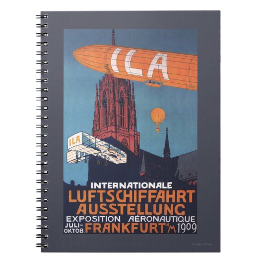 赤大聖堂 – 航空博覧会 ノートブック (正面)