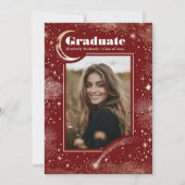 赤天モダン院写真卒業 案内状 (正面)