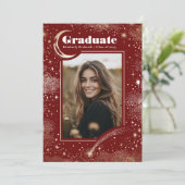 赤天モダン院写真卒業 案内状 (スタンド正面)