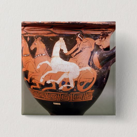 赤姿の鐘のkrater 缶バッジ (正面)