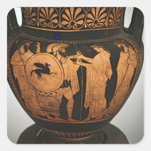 赤姿 スクエアシール (正面)