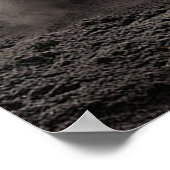 赤威厳のある馬走 ポスター (角)