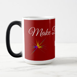 赤字の負債は時代遅れの政治マグになる モーフィングマグカップ