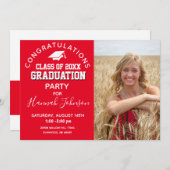 赤字高校2021年卒業 案内状 (正面/裏面)