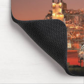 赤宇宙シャトル宇宙船アトランティス発射パッド マウスパッド (コーナー)