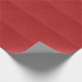 赤実在織ルックデザイン ラッピングペーパー (角)