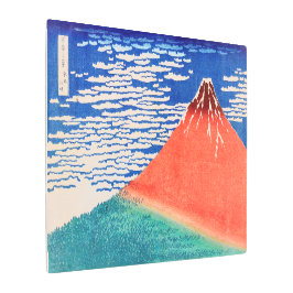 赤富士 |北斎 | メタルプリント