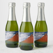 赤富士 葛飾北斎 スパークリングワインラベル (ボトル)