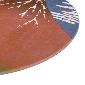 赤富士、赤富士山火山葛飾北斎 カッティングボード (角)