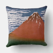 赤富士、赤富士山火山葛飾北斎 クッション (裏面)