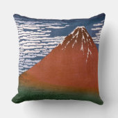 赤富士、赤富士山火山葛飾北斎 クッション (正面)