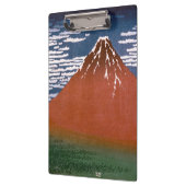 赤富士、赤富士山火山葛飾北斎 クリップボード (左)