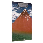 赤富士、赤富士山火山葛飾北斎 クリップボード (右)