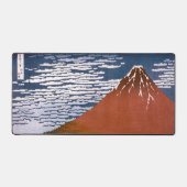 赤富士、赤富士山火山葛飾北斎 デスクマット (正面)