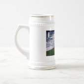 赤富士、赤富士山火山葛飾北斎 ビールジョッキ (左)