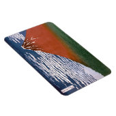 赤富士、赤富士山火山葛飾北斎 マグネット (右側)