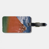 赤富士、赤富士山火山葛飾北斎 ラゲッジタグ (裏面横)