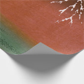 赤富士、赤富士山火山葛飾北斎 ラッピングペーパー (角)