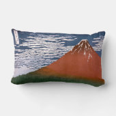 赤富士、赤富士山火山葛飾北斎 ランバークッション (裏面)