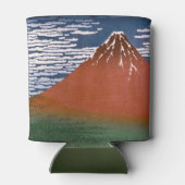 赤富士、赤富士山火山葛飾北斎 缶クーラー (裏面)