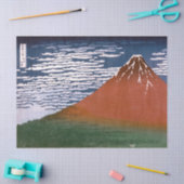 赤富士、赤富士山火山葛飾北斎 薄葉紙 (クラフト)