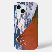 赤富士、赤富士山火山葛飾北斎 Case-Mate iPhoneケース (裏面)