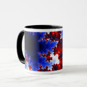 赤対青いマグ マグカップ (正面左)