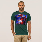 赤対青いTシャツ Tシャツ (正面フル)