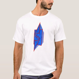 赤対青 Tシャツ