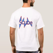 赤対青 Tシャツ (裏面)