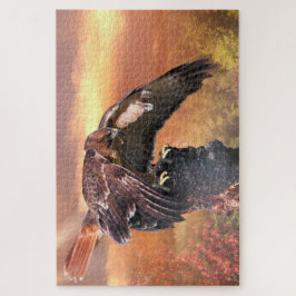 赤尾のタカのタッチダウン ジグソーパズル